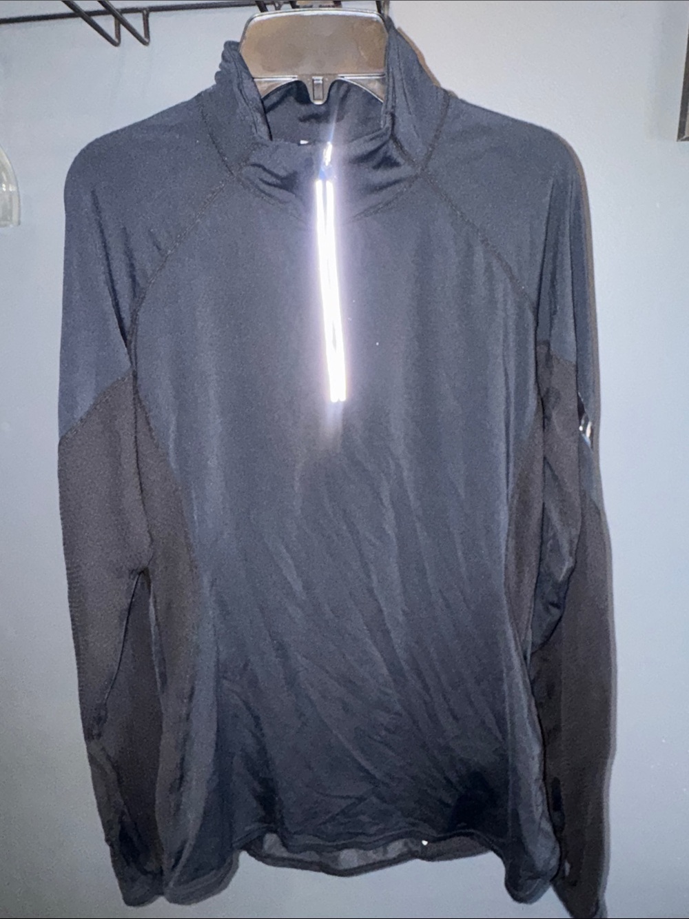 GAP Women's Black Quarter-Zip Pullover Hoodie
